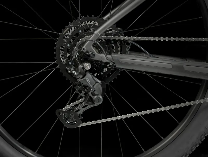 Trek Marlin 5 Gen 3 Hardtail Mountain Bike 2025 in Matte Dnister Black-2